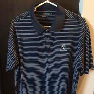 Nike Golf, Dri Fit, with EastLake logo.